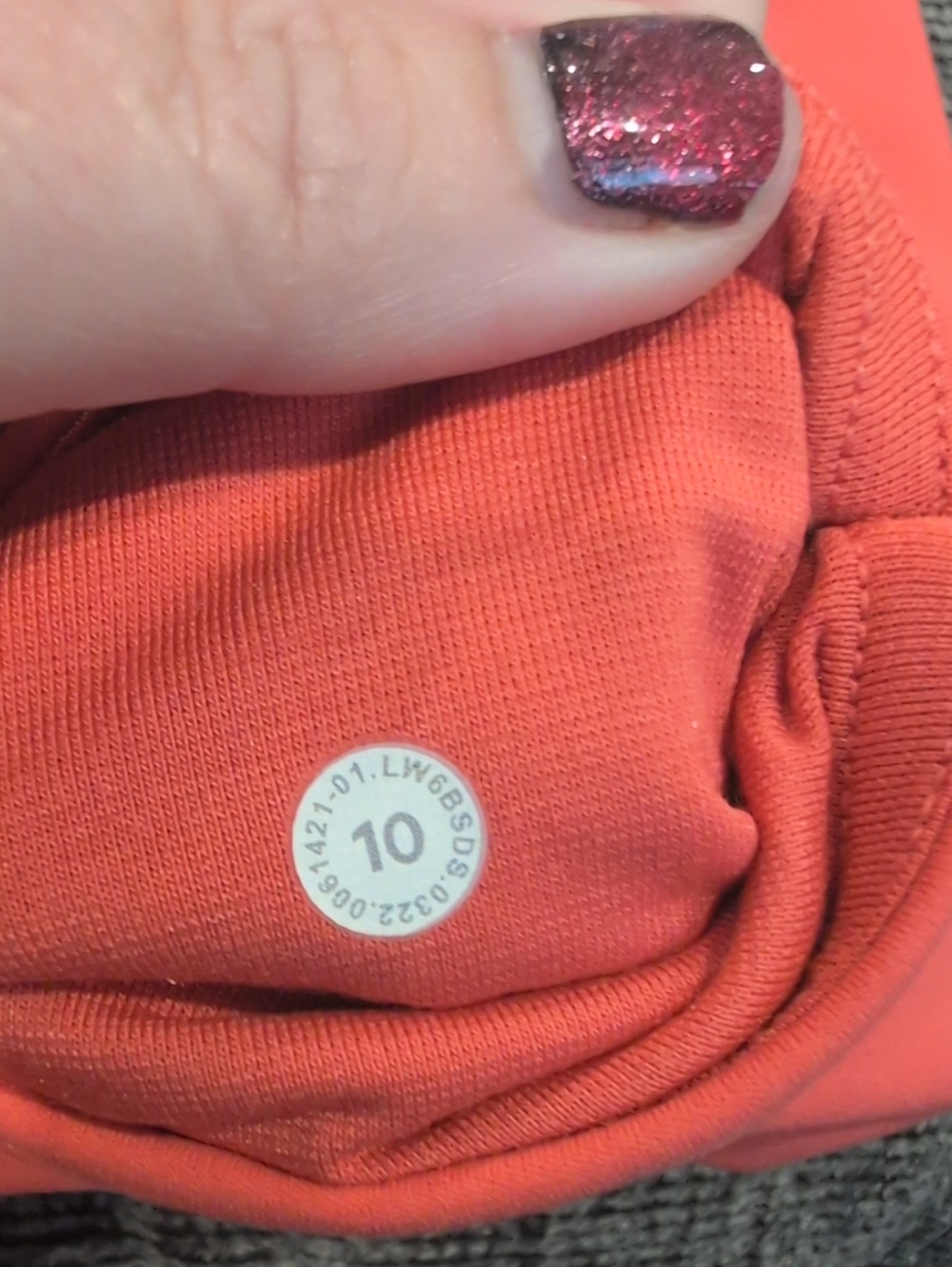Lululemon Align High-Rise Crop with Pockets 23" Pale Raspberry Double Lined - Picture 7 of 9
